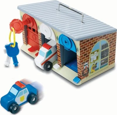Melissa & Doug Rettungsdienstgarage aus Holz Melissa & Doug Rettungsdienstgarage Aus Holz -Spielzeugladen 10729291 03