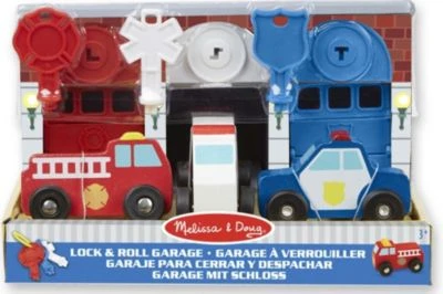 Melissa & Doug Rettungsdienstgarage aus Holz Melissa & Doug Rettungsdienstgarage Aus Holz -Spielzeugladen 10729291 05