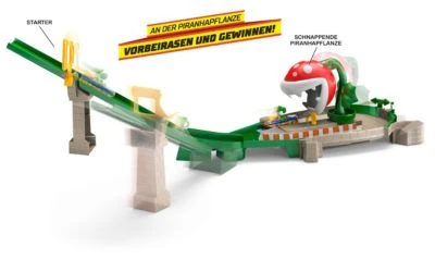 Hot Wheels Mario Kart Piranha-Pflanzen-Trackset inkl. 1 Spielzeugauto, Zubehör Hot Wheels Mario Kart Piranha-Pflanzen-Trackset Inkl. 1 Spielzeugauto, Zubehör -Spielzeugladen 11522838 02