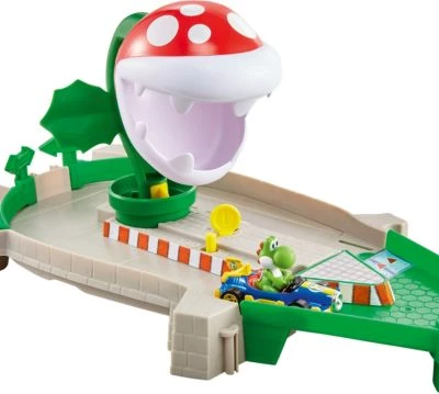 Hot Wheels Mario Kart Piranha-Pflanzen-Trackset inkl. 1 Spielzeugauto, Zubehör Hot Wheels Mario Kart Piranha-Pflanzen-Trackset Inkl. 1 Spielzeugauto, Zubehör -Spielzeugladen 11522838 03