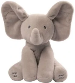 GUND Flappy, Der Singende Und Sprechende Elefant - Spielt Guck-Guck Mit Den Ohren