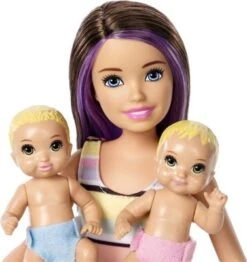 Barbie Skipper Babysitter Puppe (brünett), Kinderzimmer-Spielset Mit Baby-Puppen 7 Barbie Skipper Babysitter Puppe (brünett), Kinderzimmer-Spielset Mit Baby-Puppen -Spielzeugladen 11618056 06