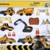Maisto Volvo Baufahrzeuge 8cm "Play-Set" Mit 6 Fahrzeugen -Spielzeugladen 11626361 01