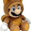 Super Mario Plüschfigur Tanooki Mario, 22 Cm -Spielzeugladen 14900006 01