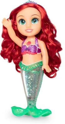 JAKKS PACIFIC Disney Princess Arielle Sing & Glitzer 2.0 Funktionspuppe 35 Cm