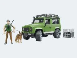 Bruder Land Rover Defender Station Wagon Mit Förster Und Hund