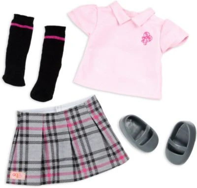 Our Generation Deluxe Puppe Hally 46 cm in Schuluniform Our Generation Deluxe Puppe Hally 46 Cm In Schuluniform -Spielzeugladen 16188617 03