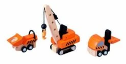 PLANTOYS Planworld Baustellenfahrzeuge Autospielesets