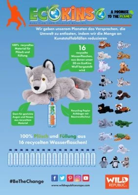 Wild Republic EcoKins Mini Waschbär Wild Republic EcoKins Mini Waschbär -Spielzeugladen 16662346 02