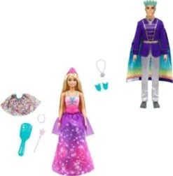 Barbie Dreamtopia 2-in-1 Prinzessin & Meerjungfrau Puppe, Anziehpuppe -Spielzeugladen 18515239 04