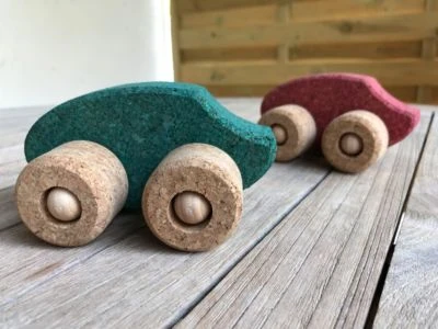 KORXX Spielzeugauto Kork Ente, blau KORXX Spielzeugauto Kork Ente, Blau -Spielzeugladen 18847162 02