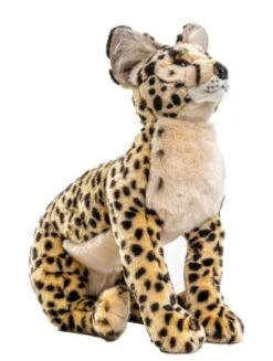 UNI-TOYS® Savannah-Katze, Liegend – 60 Cm (Länge) – Plüsch-Serval - Plüschtier Kuscheltiere -Spielzeugladen 19206808 04