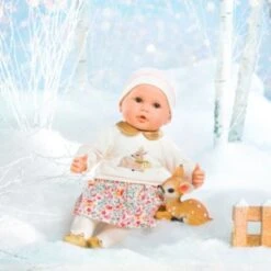 Corolle Mon Grand Poupon - Anaïs Winterblüten, Weichkörperpuppe Mit Schlafaugen, 36 Cm -Spielzeugladen 19682904 05