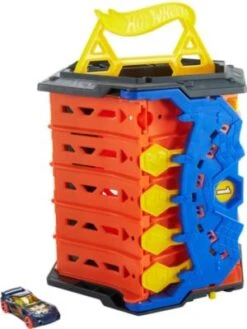 Hot Wheels 2in1 Spielset & Box Inkl. 1 Spielzeugauto, Aufbewahrung