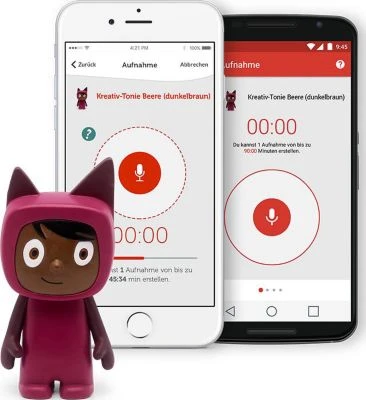 tonies Kreativ-Tonie, beere/dunkelbraun Tonies Kreativ-Tonie, Beere/dunkelbraun -Spielzeugladen 20366521 04