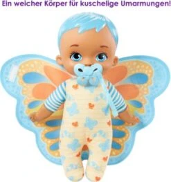 My Garden Baby Mein Schmuse Schmetterlings-Baby (blaues Haar) -Spielzeugladen 20411028 02