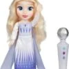 JAKKS PACIFIC Die Eiskönigin 2 - "Sing Mit Mir" Elsa Puppe 35 Cm, Inkl. Mikrofon Licht Und Sound