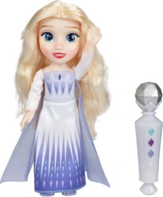 Die Eiskönigin 2 - "Sing mit mir" Elsa Puppe 35 cm, inkl. Mikrofon Licht und Sound JAKKS PACIFIC Die Eiskönigin 2 - "Sing Mit Mir" Elsa Puppe 35 Cm, Inkl. Mikrofon Licht Und Sound -Spielzeugladen 20904746 01