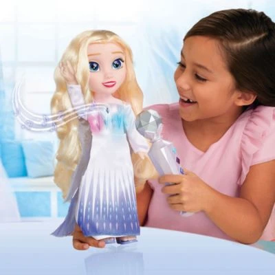 Die Eiskönigin 2 - "Sing mit mir" Elsa Puppe 35 cm, inkl. Mikrofon Licht und Sound JAKKS PACIFIC Die Eiskönigin 2 - "Sing Mit Mir" Elsa Puppe 35 Cm, Inkl. Mikrofon Licht Und Sound -Spielzeugladen 20904746 05