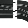 CARRERA DIGITAL 132/124 - Spurwechselkurve Rechts, Außen Nach Innen, Autorennbahn Zubehör -Spielzeugladen 21020024 01