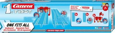 CARRERA FIRST - Strecken Zubehör - Autorennbahn - Expansion Pack "One fits All" CARRERA FIRST - Strecken Zubehör - Autorennbahn - Expansion Pack "One Fits All" -Spielzeugladen 21020408 01
