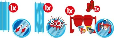 CARRERA FIRST - Strecken Zubehör - Autorennbahn - Expansion Pack "One fits All" CARRERA FIRST - Strecken Zubehör - Autorennbahn - Expansion Pack "One Fits All" -Spielzeugladen 21020408 02