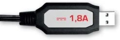 CARRERA RC Zubehör USB Kabel 1A Für LiFePo4 6,4V Akkus