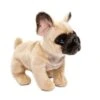UNI-TOYS® Französische Bulldogge (beige), Stehend - 27 Cm (Länge) - Plüsch-Hund, Dogge - Plüschtier Kuscheltiere -Spielzeugladen 21582144 01