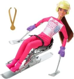 Barbie Para Sport Ski Alpin Puppe, Barbie Set Inkl. Zubehör