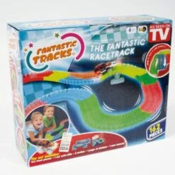 FANTASTIC TRACKS Loop Set Mit 4 Autos Autorennbahn Rennstrecke, 354 -Teile Und Viel Zubehör Autorennbahnsets -Spielzeugladen 22174564 03