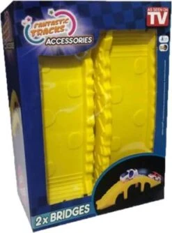 FANTASTIC TRACKS Autorennbahn Zubehör Set 2 Brücken Autorennbahn Zubehör
