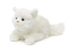 UNI-TOYS® Katze, Liegend - Verschiedene Fellfarben - 20 Cm (Länge) - Plüsch-Kätzchen - Plüschtier Kuscheltiere