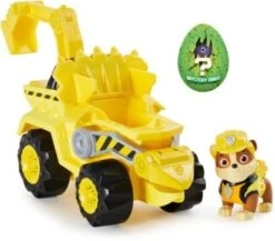 PAW Patrol Dino Rescue Rubbles Basis Fahrzeug Mit Rückzieh-Mechanismus, Inklusive Hundefigur Und Überraschungs-Dino, Spielzeug Für Kinder Ab 3 Jahren 6 PAW Patrol Dino Rescue Rubbles Basis Fahrzeug Mit Rückzieh-Mechanismus, Inklusive Hundefigur Und Überraschungs-Dino, Spielzeug Für Kinder Ab 3 Jahren -Spielzeugladen 22846011 05