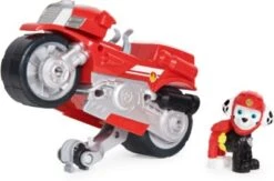 PAW Patrol Moto Pups Marshalls Motorrad Mit Spielfigur, Fahrzeug Mit Rückzugs- Und Wheelie-Funktion, Ab 3 Jahren, Basis Fahrzeug (Basic Vehicle)