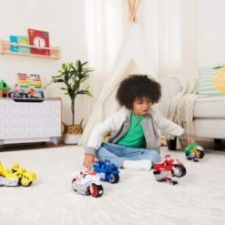 PAW Patrol Moto Pups Marshalls Motorrad Mit Spielfigur, Fahrzeug Mit Rückzugs- Und Wheelie-Funktion, Ab 3 Jahren, Basis Fahrzeug (Basic Vehicle) -Spielzeugladen 22846021 06