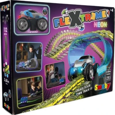 Smoby FleXtreme Neon Rennbahn-Set Smoby FleXtreme Neon Rennbahn-Set -Spielzeugladen 24715110 01