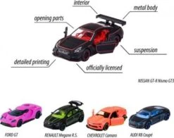 Majorette Premium Cars Light Racer 5 Pieces Giftpack -Spielzeugladen 24780769 03