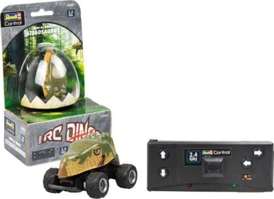 RC Mini Dino Stegosaurus, Revell Control Ferngesteuertes Mini Auto - Dino, 7 cm RC Mini Dino Stegosaurus, Revell Control Ferngesteuertes Mini Auto - Dino, 7 Cm -Spielzeugladen 25088728 01
