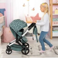 Kombi-Puppenwagen Xeo Nordic Green Von Bayer -Spielzeugladen 25344380 06
