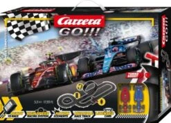 CARRERA GO!!! - Speed Competition Formel 1 Autorennbahn Mit Alpine A522 Und Ferrari F1-75