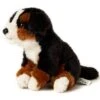 UNI-TOYS® Berner Sennenhund Welpe, Sitzend - 15 Cm (Höhe) - Plüsch-Hund - Plüschtier Kuscheltiere