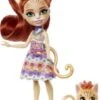 Enchantimals City Tails Puppe Katzenmädchen Tarla Tabby (ca. 15 Cm) Und Tierfigur Cuddler -Spielzeugladen 26114319 01