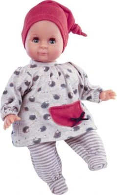 Schildkröt Puppe Schlummerle Gr. 32 Cm (Mal Haar, Blaue Schlafaugen, Baby Puppe Inkl. Kleidung)