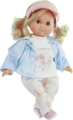 Schildkröt Puppe Schlummerle Gr. 32 Cm (kämmbare Blonde Haare, Blaue Schlafaugen, Baby Puppe Inkl. Kleidung Im Segel-Look)