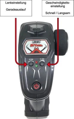 Absima 1:14 EP High Speed Monster Truck "RACING" schwarz/blau 4WD RTR Absima 1:14 EP High Speed Monster Truck "RACING" Schwarz/blau 4WD RTR -Spielzeugladen 28111710 02