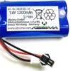 Absima Li-Ion Batterie Pack (7.4 1200mAh) -Spielzeugladen 28111810 01