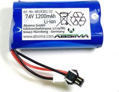 Absima Li-Ion Batterie Pack (7.4 1200mAh) Absima Li-Ion Batterie Pack (7.4 1200mAh) -Spielzeugladen 28111810 01