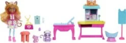 Enchantimals City Tails Main Street Dr. Carlin Cat & Washer & Hurdle -Spielzeugladen 28444814 06