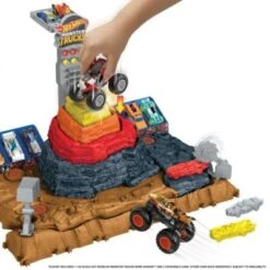 Hot Wheels Monster Trucks Arena World Main Event: Bone Shaker’s Ultimate Crush Yard -Spielzeugladen 28480567 02