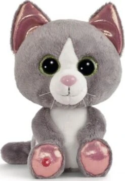 Kuscheltier GLUBSCHIS Katze Grau Felinja 25cm